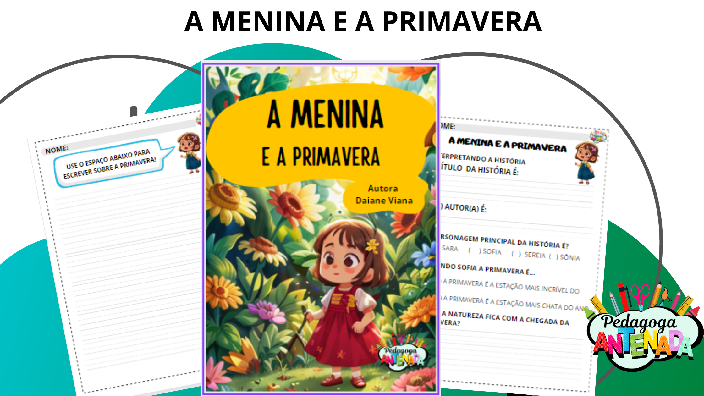 Hist Ria Para Trabalhar A Primavera Pedagoga Antenada