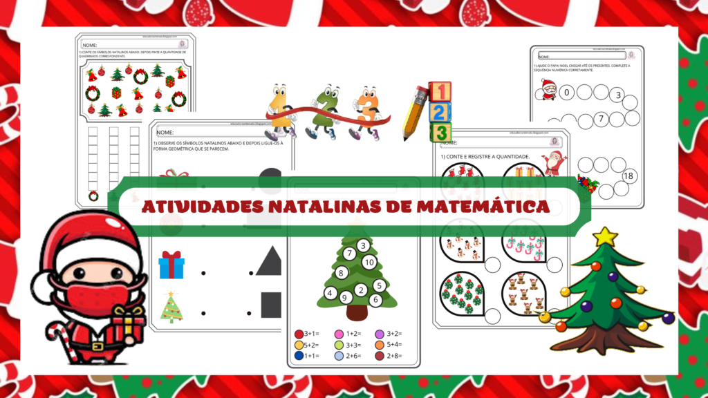 atividades natalinas de matemática