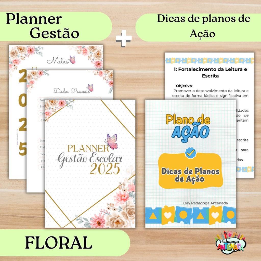 planner gestão escolar 2025