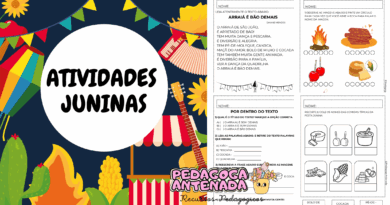 atividades festa junina para alfabetização